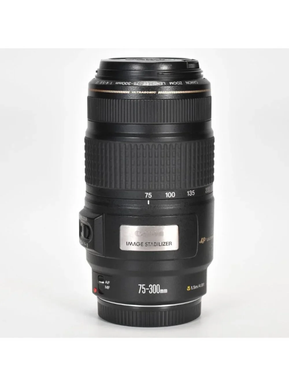 Canon EF 75-300mm f/4-5.6 USM IS Image Stabilizer Autofocus Zoom Lens